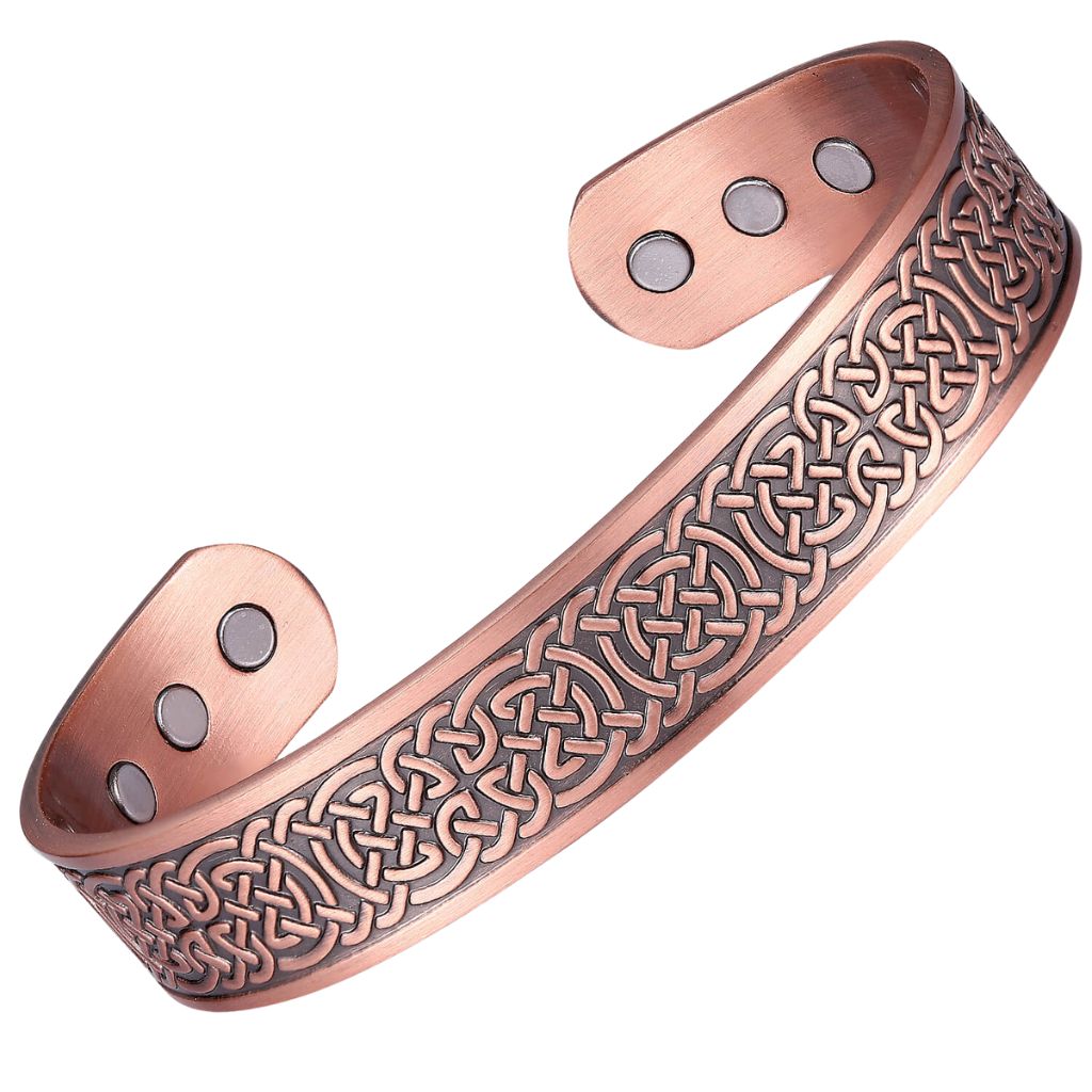 Bransoletka Miedziana "Copper Maze"