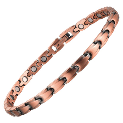 Bransoletka Miedziana "Eternity Link"